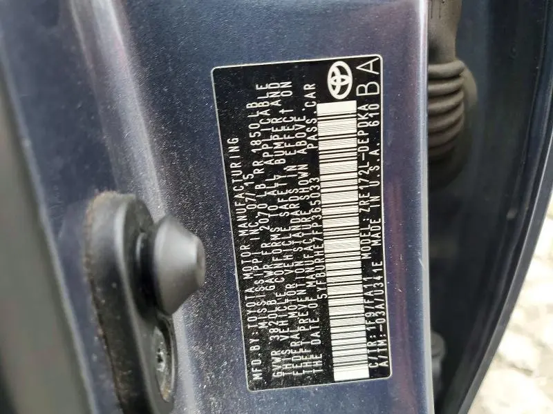 2015 TOYOTA COROLLA L  