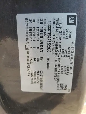 2010 CHEVROLET SILVERADO K1500 LTZ  