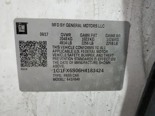 2017 CHEVROLET BOLT EV PREMIER  