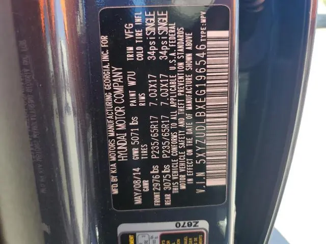 2014 HYUNDAI SANTA FE SPORT   