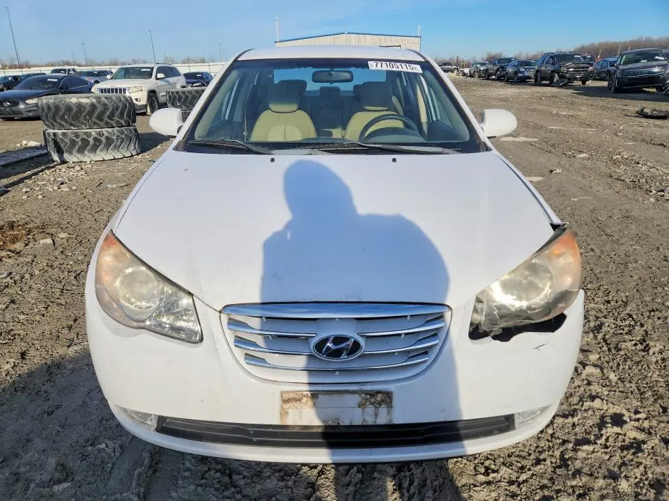 2010 HYUNDAI ELANTRA BLUE  