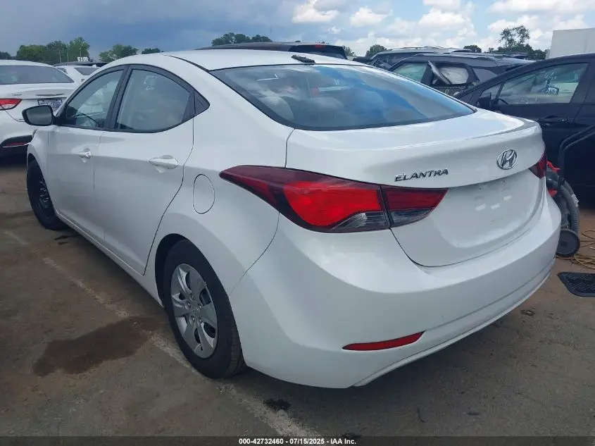2016 HYUNDAI ELANTRA SE
