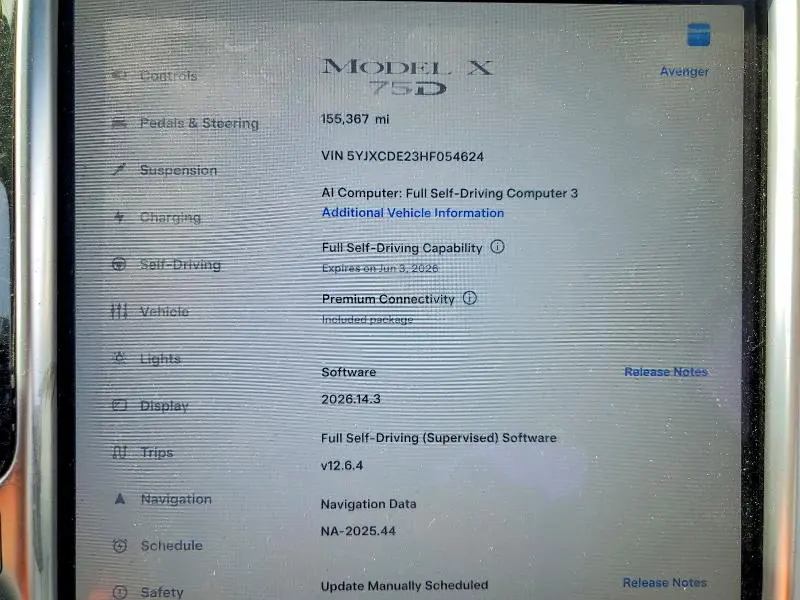 2017 TESLA MODEL X   
