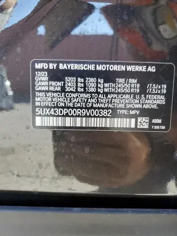 2024 BMW X3 SDRIVE30I  