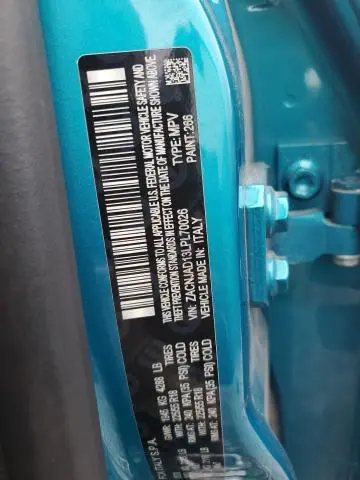 2020 JEEP RENEGADE LIMITED  