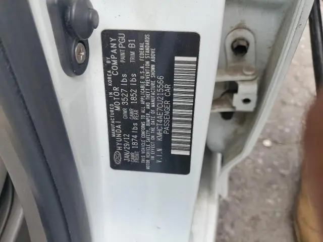 2012 HYUNDAI ACCENT GLS