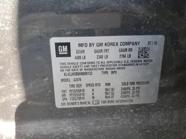 2017 BUICK ENCORE PREMIUM  