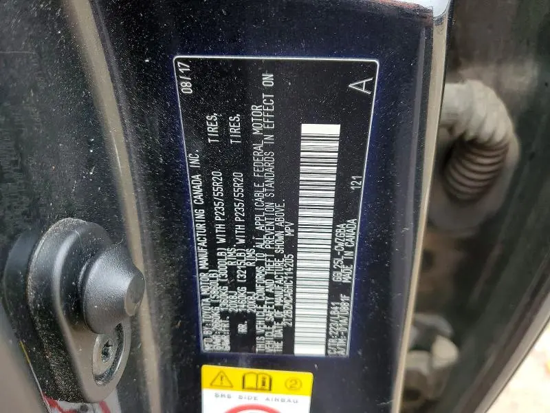 2017 LEXUS RX 350 BASE  