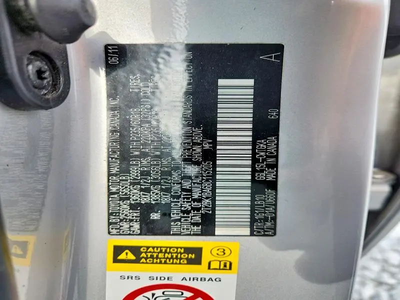 2011 LEXUS RX 350  