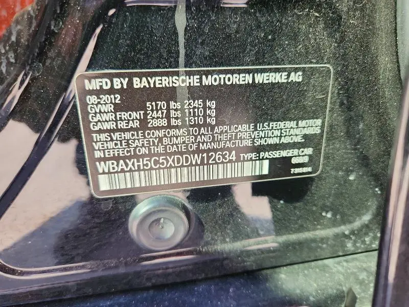 2013 BMW 528 XI  