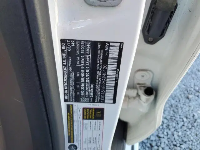 2017 MERCEDES-BENZ GLE 350 4MATIC  