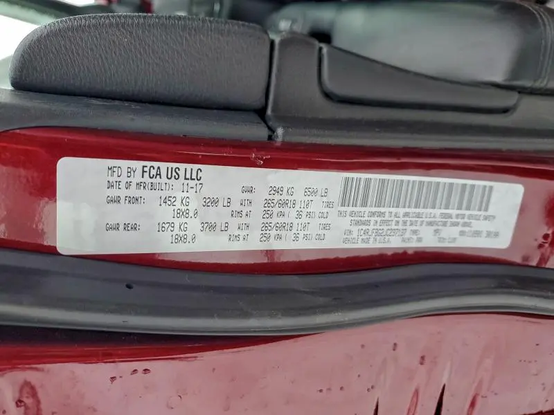 2018 JEEP GRAND CHEROKEE LIMITED  