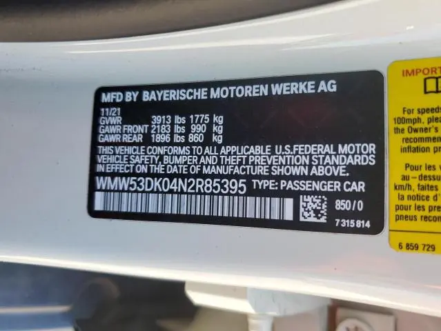 2022 MINI COOPER S  