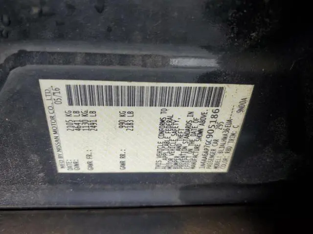 2016 NISSAN MAXIMA 3.5S  