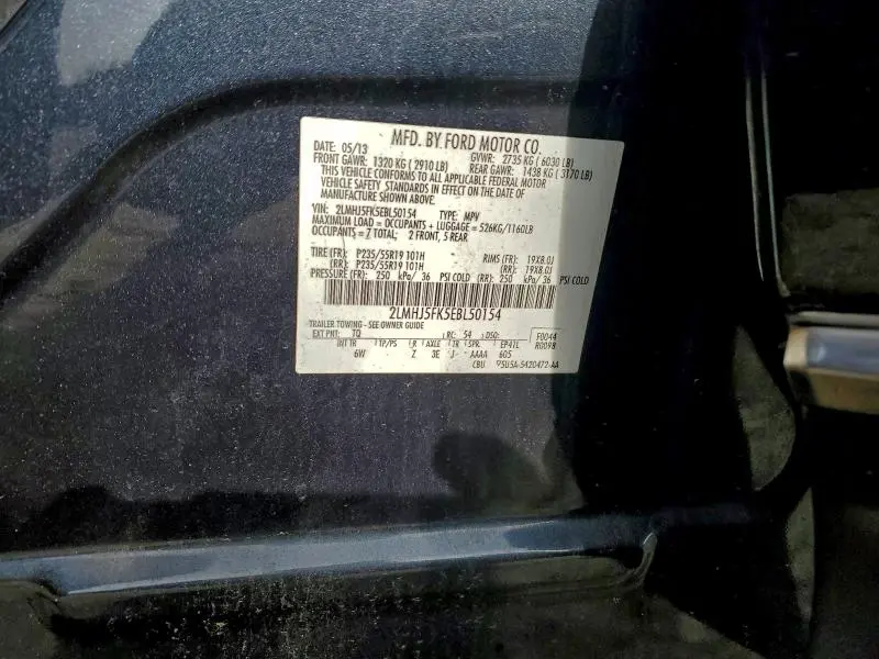 2014 LINCOLN MKT   