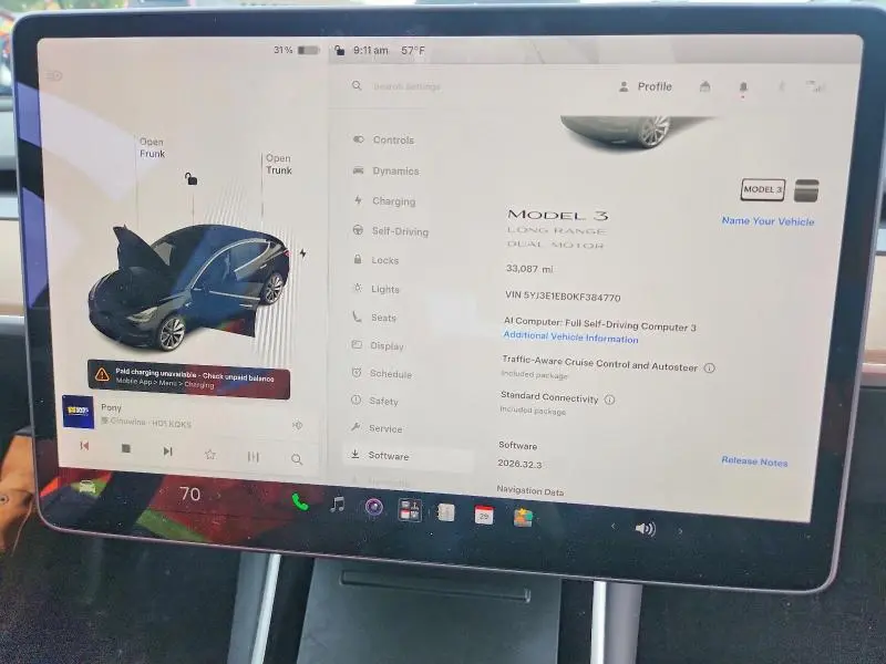 2019 TESLA MODEL 3   