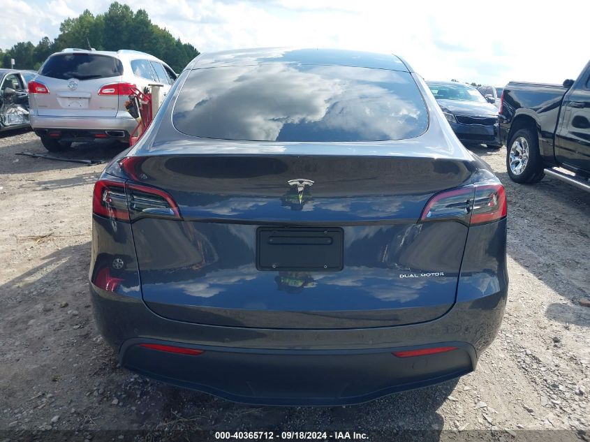 2022 TESLA MODEL Y LONG RANGE DUAL MOTOR ALL-WHEEL DRIVE