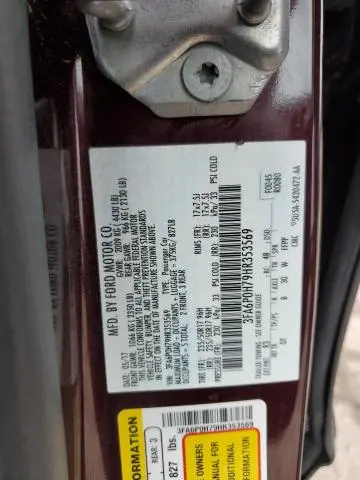 2017 FORD FUSION SE