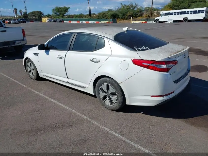 2012 KIA OPTIMA HYBRID EX