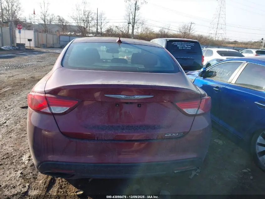 2016 CHRYSLER 200 S