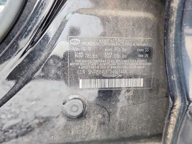 2018 HYUNDAI ELANTRA SEL  