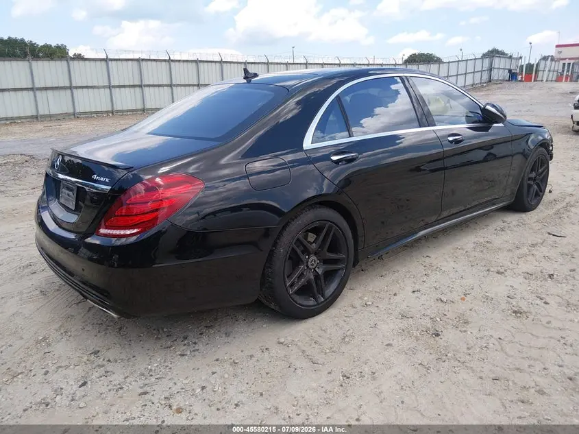 2015 MERCEDES-BENZ S 550 4MATIC