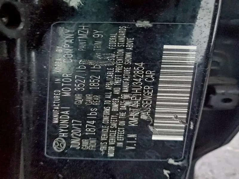 2017 HYUNDAI ACCENT SE  