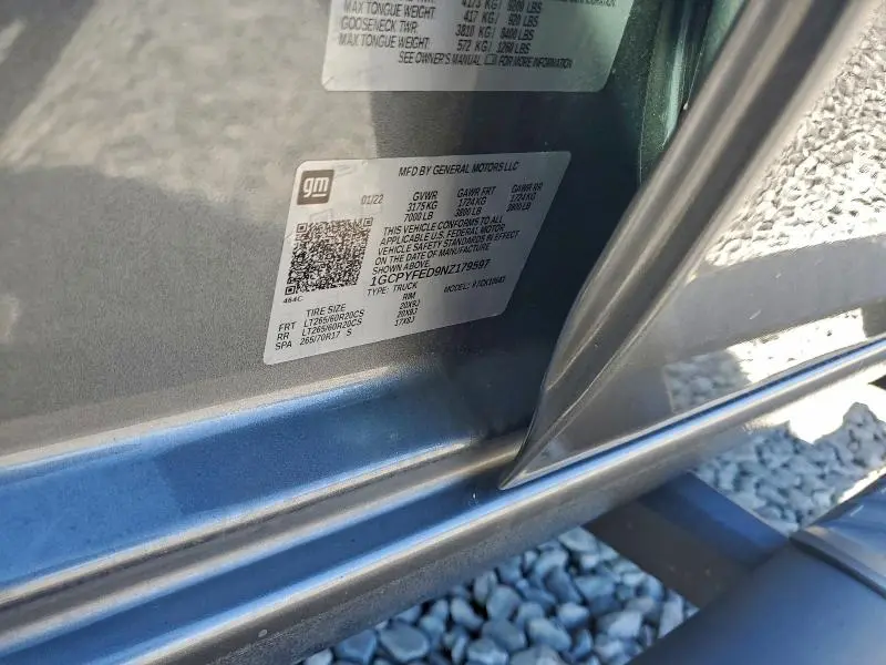 2022 CHEVROLET SILVERADO LTD K1500 LT TRAIL BOSS  