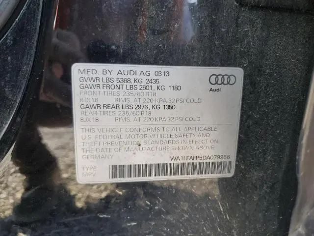 2013 AUDI Q5 PREMIUM PLUS  