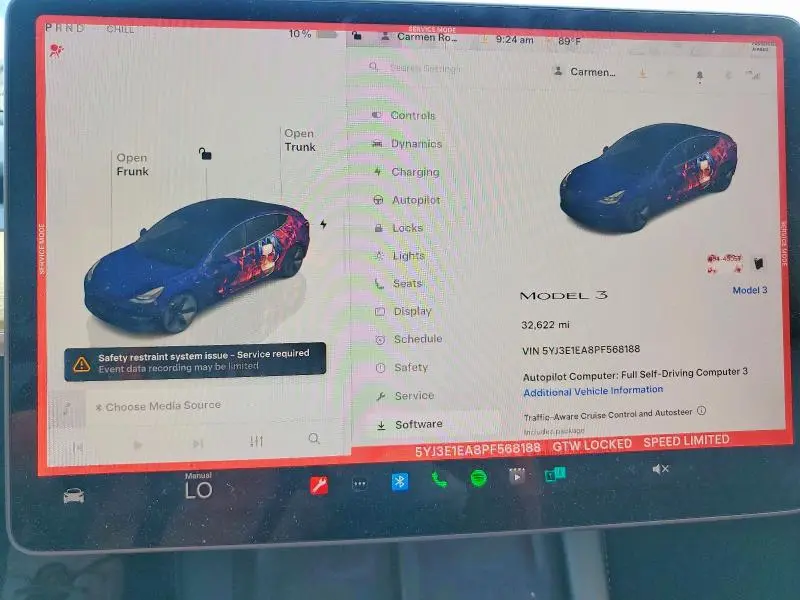 2023 TESLA MODEL 3   