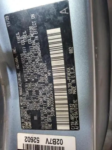 2010 TOYOTA SIENNA CE