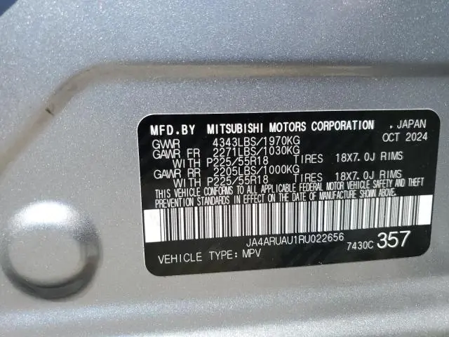 2024 MITSUBISHI OUTLANDER SPORT S/SE