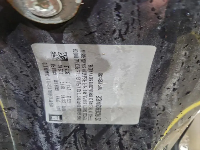 2013 CHEVROLET CAMARO LT  