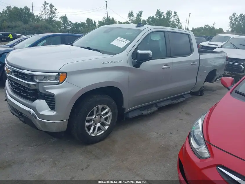 2022 CHEVROLET SILVERADO 1500 4WD  SHORT BED LT WITH 2FL