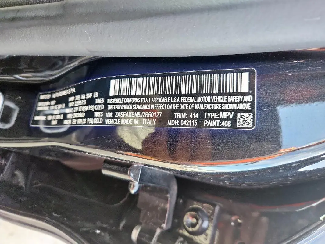 2018 ALFA ROMEO STELVIO TI  