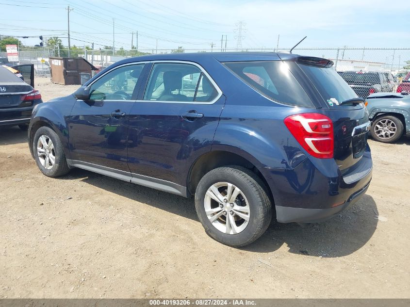 2016 CHEVROLET EQUINOX LS