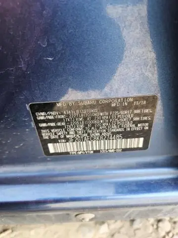 2019 SUBARU CROSSTREK PREMIUM  