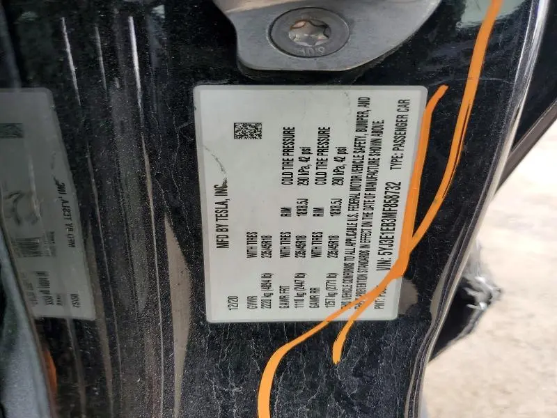 2021 TESLA MODEL 3   