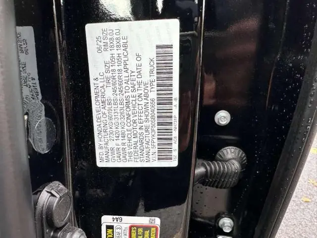 2025 HONDA RIDGELINE RTL  