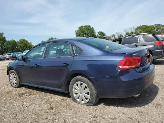 2013 VOLKSWAGEN PASSAT S  