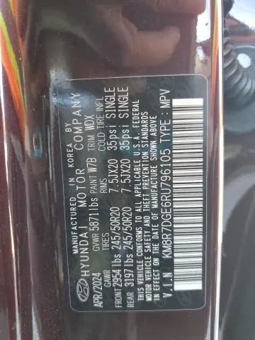 2024 HYUNDAI PALISADE CALLIGRAPHY  