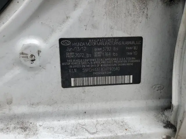 2013 HYUNDAI ELANTRA GLS  