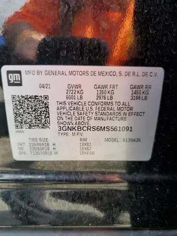2021 CHEVROLET BLAZER 2LT  