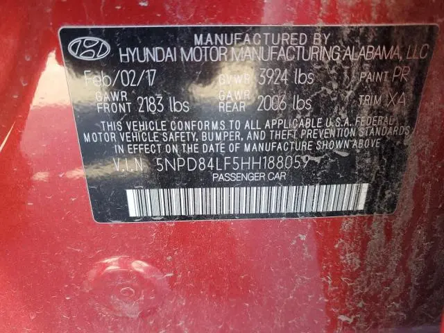 2017 HYUNDAI ELANTRA SE