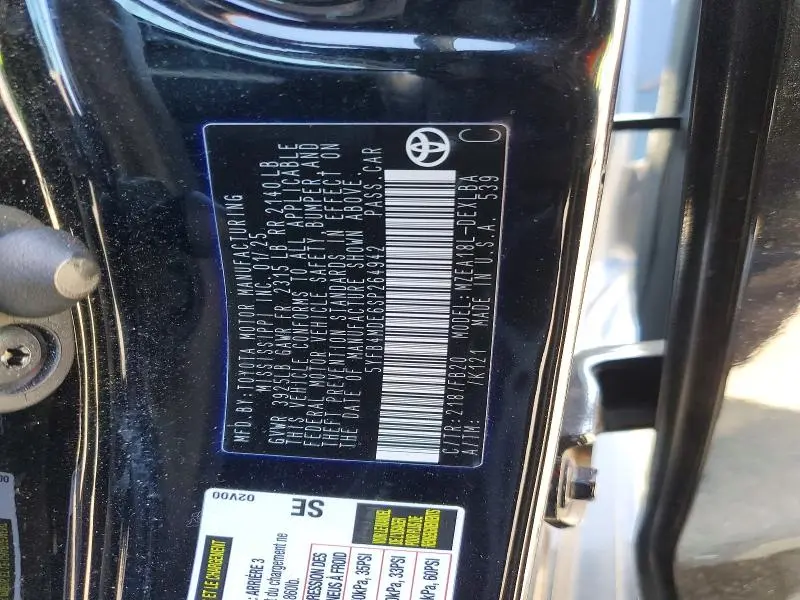 2025 TOYOTA COROLLA LE  