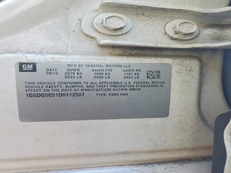 2013 CADILLAC CTS LUXURY COLLECTION  