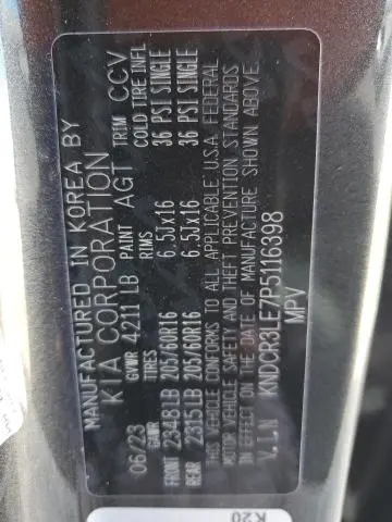 2023 KIA NIRO EX