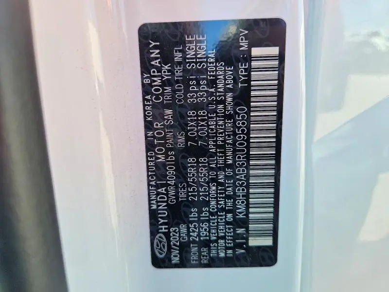 2024 HYUNDAI KONA SEL  