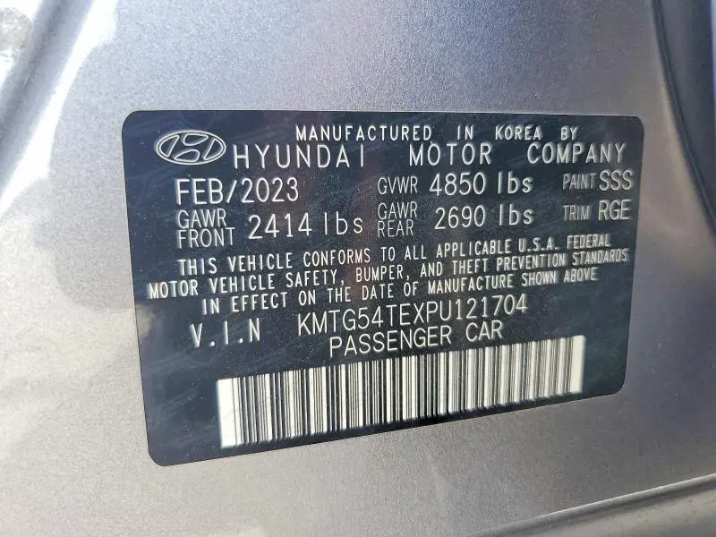 2023 GENESIS G70 3.3T STANDARD  