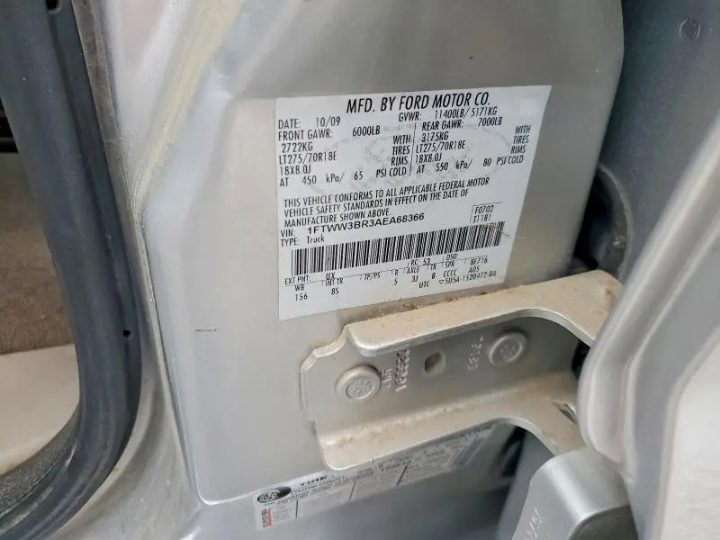 2010 FORD F350 SUPER DUTY  